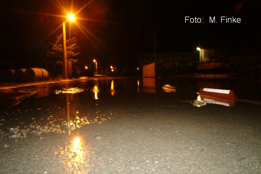Einsatzbericht - Hochwasser durch Schneeschmelze 17.03.2005 22:00Uhr bis 18.03.2005 01:34 Uhr 05031815