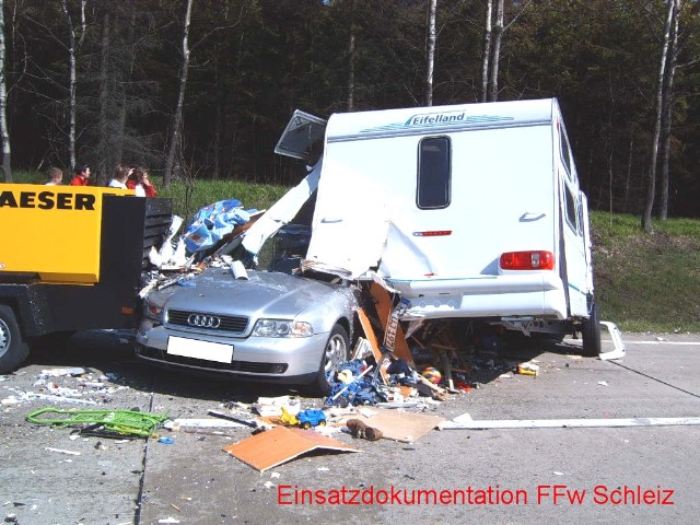 Einsatzbericht - Verkehrsunfall am Stauende 05051901