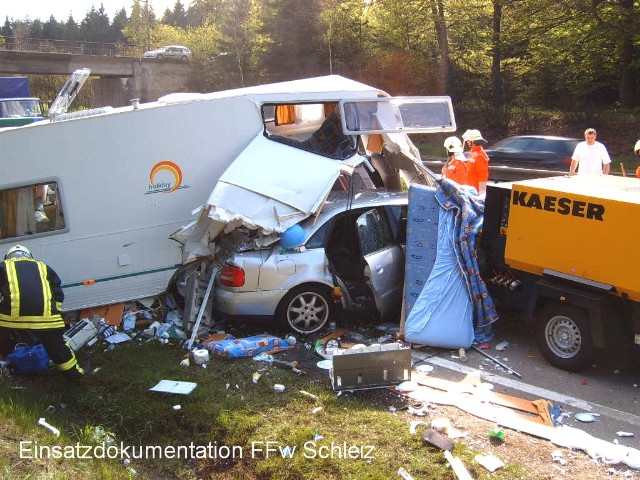 Einsatzbericht - Verkehrsunfall am Stauende Einsatzbericht - Verkehrsunfall am Stauende