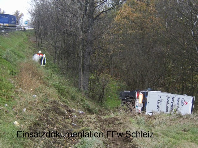 VKU 06.11.2006 mit Lkw VKU 06.11.2006 mit Lkw