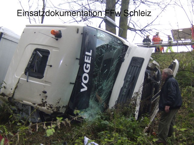 VKU 06.11.2006 mit Lkw VKU 06.11.2006 mit Lkw