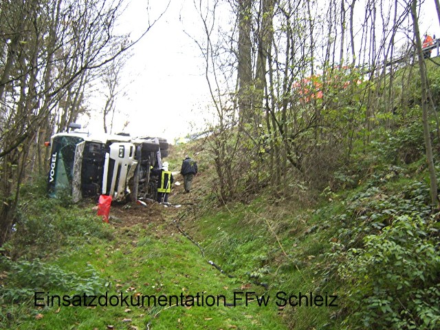 VKU 06.11.2006 mit Lkw VKU 06.11.2006 mit Lkw
